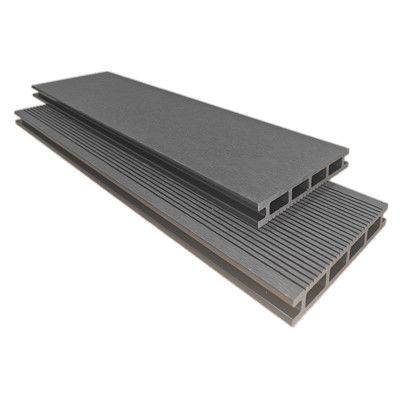 Стильное напольное покрытие WPC красное украшение на открытом воздухе для натурального пространства