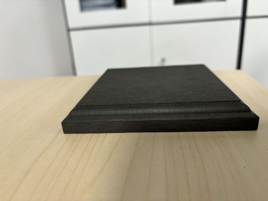 WPC Балкон Водонепроницаемый Открытый Пол Торцевое Покрытие WPC Композитный Настил Конец Плинтуса Настил WPC Конец Палубы