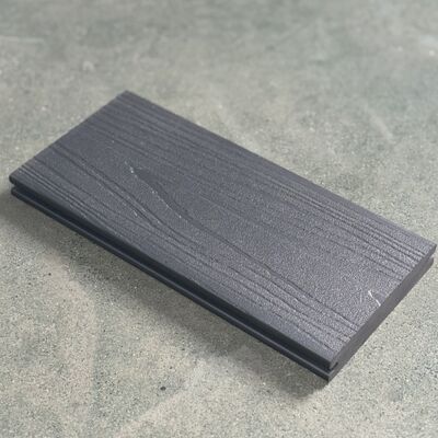 АРХИТЕКТУРНЫЙ ДПК С ОТДЕЛКОЙ ЖИДКИЙ МЕТАЛЛ ГРАФИТОВО-СЕРЕБРЯНЫЙ ДЕКИНГ из ДПК