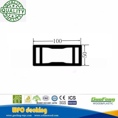 Наружный декоративный пластиковый деревянный композитный полый забор из ДПК