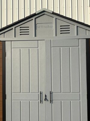 Открытый мобильный сборный дом - садовый инвентарь и хранилище инструментов