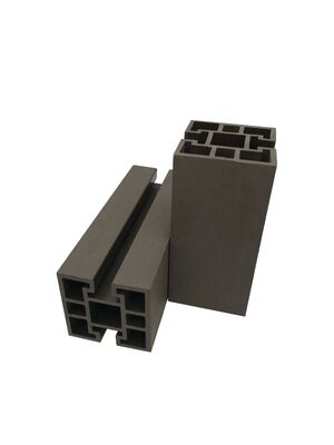 Горячая продажа деревянных пластиковых композитных перил WPC пластиковый поручень ограждения