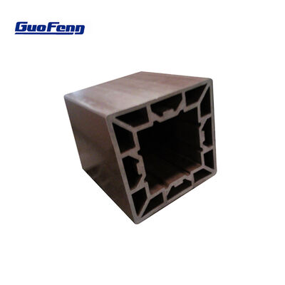 Покрытый составной столб загородки WPC загородки 200*200mm повторно использованный