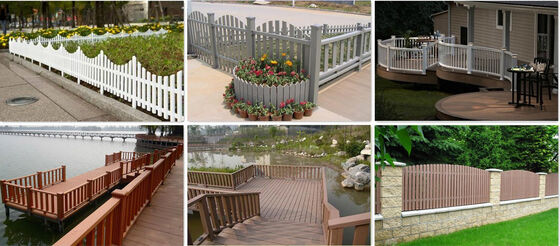 Декоративный бар WPC ограждения водонепроницаемый для отеля на открытом воздухе