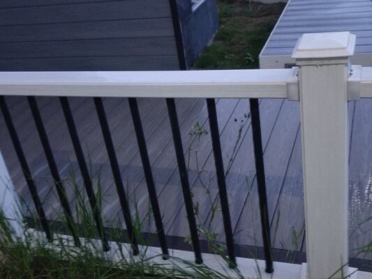 Eco-Recycled WPC ограждение от термитов для границы фермы