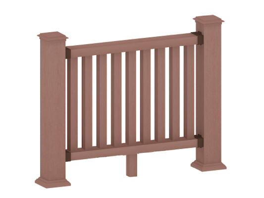 Eco-Recycled WPC ограждение от термитов для границы фермы