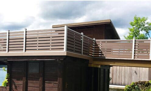 Штейновая панель ограждая ВПК финиша легкая чистка для двора офиса