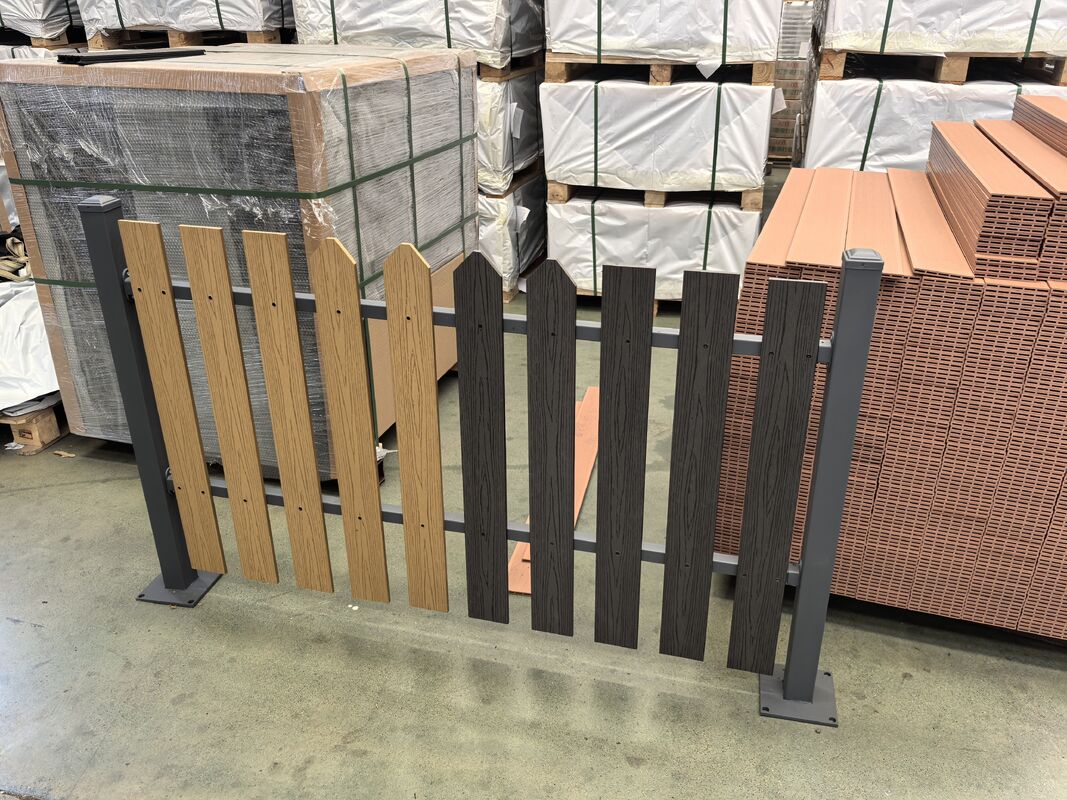 WPC Балкон Водонепроницаемый Открытый Пол Торцевое Покрытие WPC Композитный Настил Конец Плинтуса Настил WPC Конец Палубы